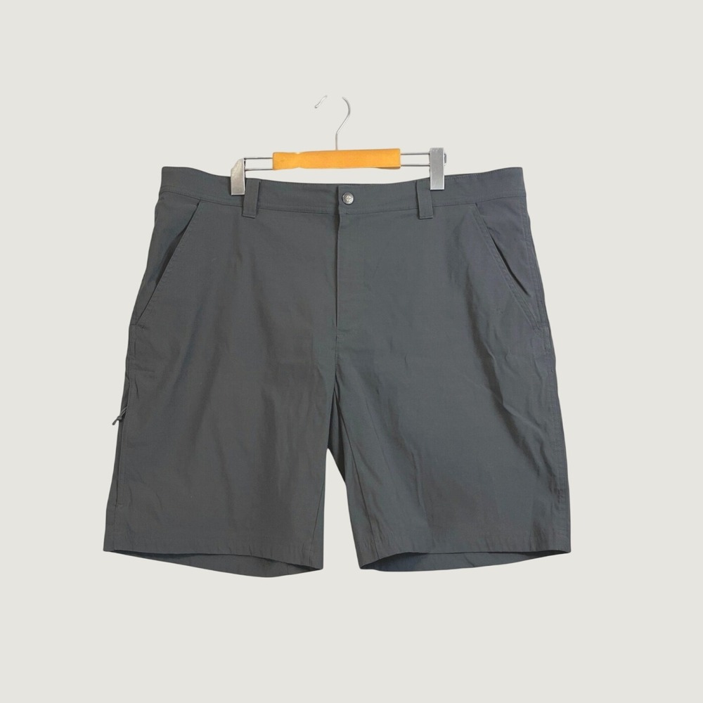 Columbia Omni-Shield Mens Silver Ridge Cargo Shorts Dark Grey 40W 10L 1533521